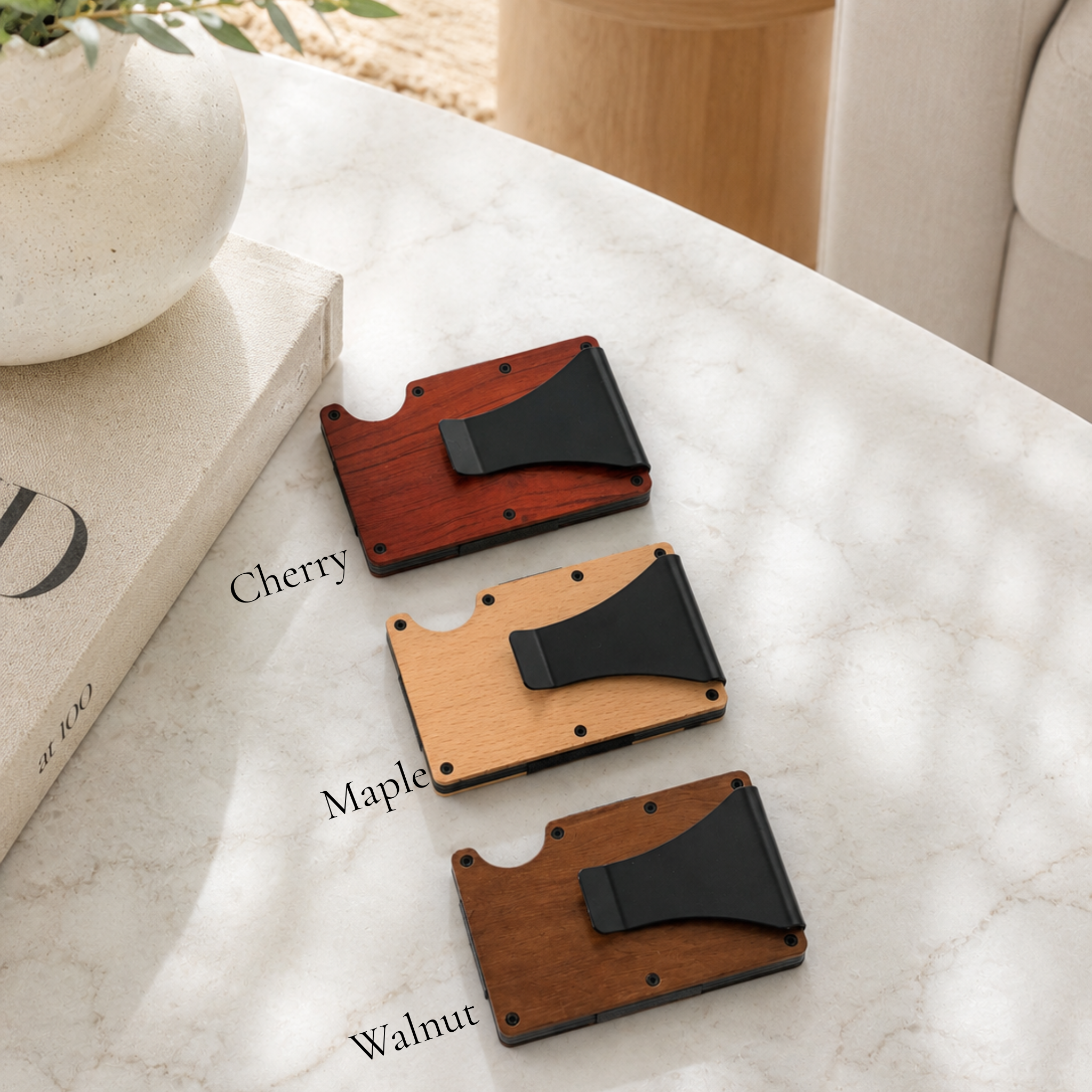 Personalized RFID Slim Wallet | Engraved Gifts for Him & Dad